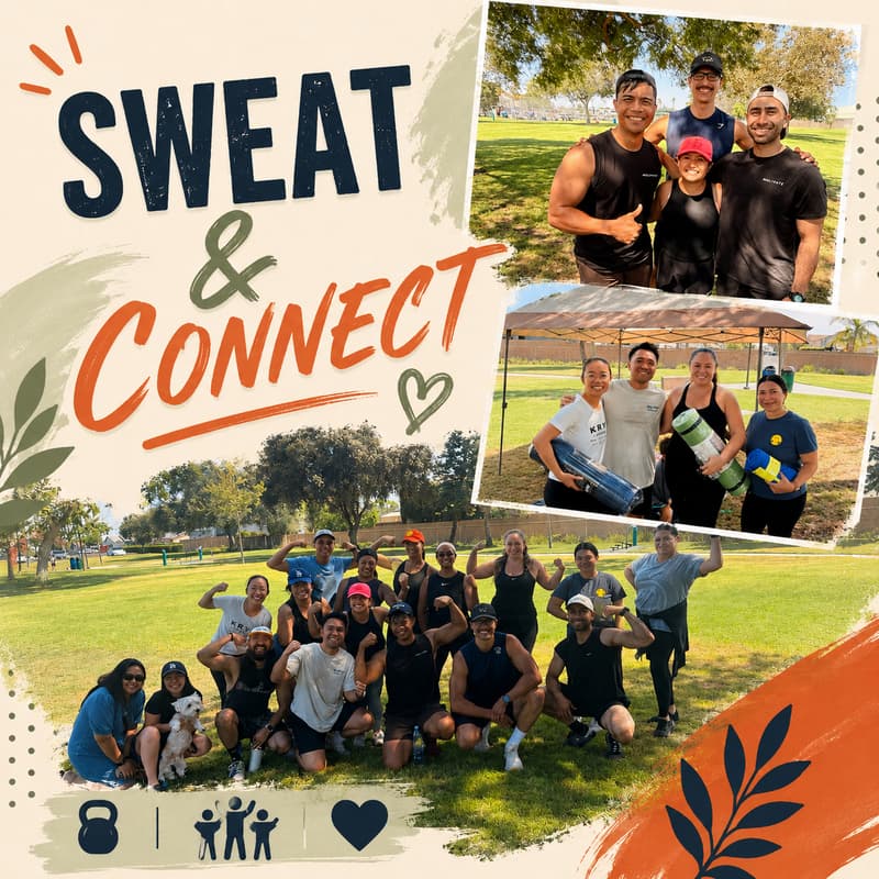 Cover Image for Sweat & Connect: Free Bootcamp