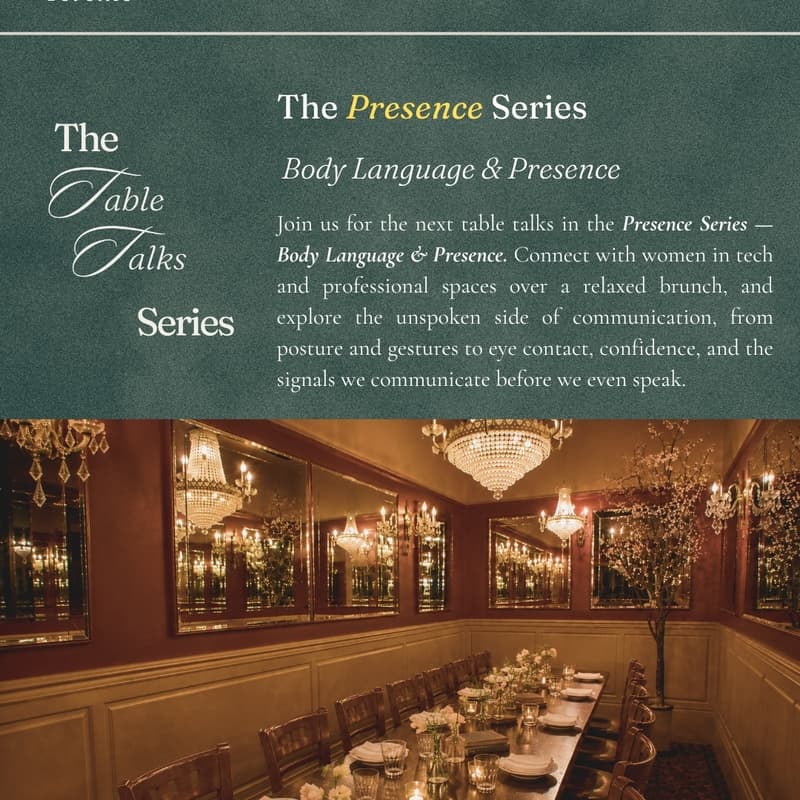 Cover Image for Table Talks: Brunch & Conversation