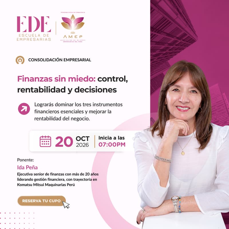 Cover Image for Finanzas sin miedo: control, rentabilidad y decisiones