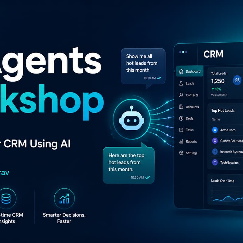 Cover Image for AI Agent Workshop - How AI Agents can transform your business?
