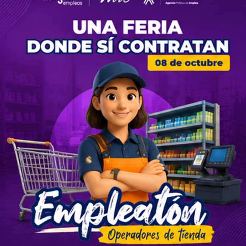 Cover Image for Empleatón Operadores de tienda