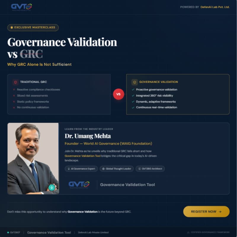 Cover Image for Governance Validation vs GRC
