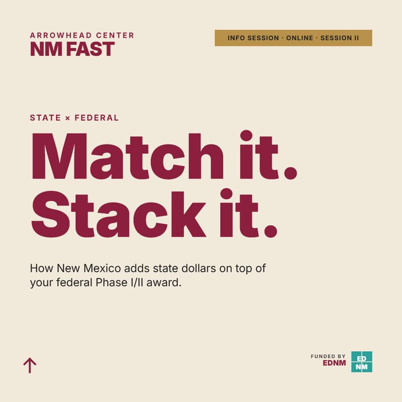 Cover Image for SBIR Matching Grant Info Session