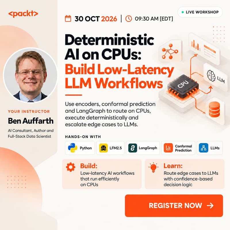 Cover Image for Deterministic AI on CPUs: Build low-latency LLM workflows