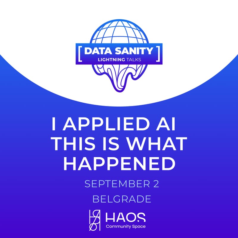 Cover Image for Data Sanity Lightning Talks