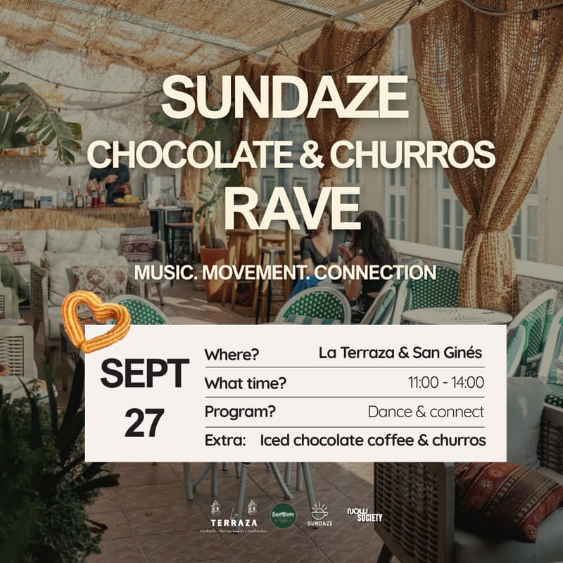 Cover Image for Sundaze Chocolate & Churros Morning Rave