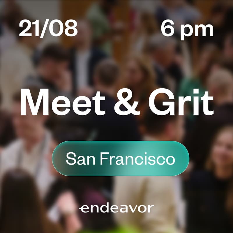 Cover Image for Endeavor Ukraine Meet & Grit | Silicon Valley
