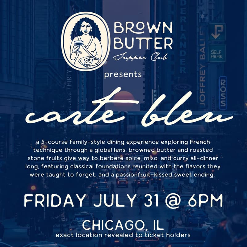 Cover Image for Carte Bleu: July 31 - Chicago, IL