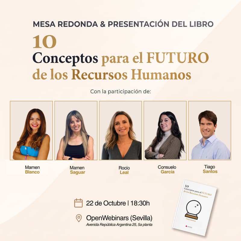 Cover Image for Presentación libro: 10 Conceptos para el Futuro de los RRHH - Sevilla