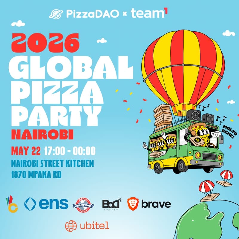 Cover Image for Global Pizza Party Nairobi,Kenya