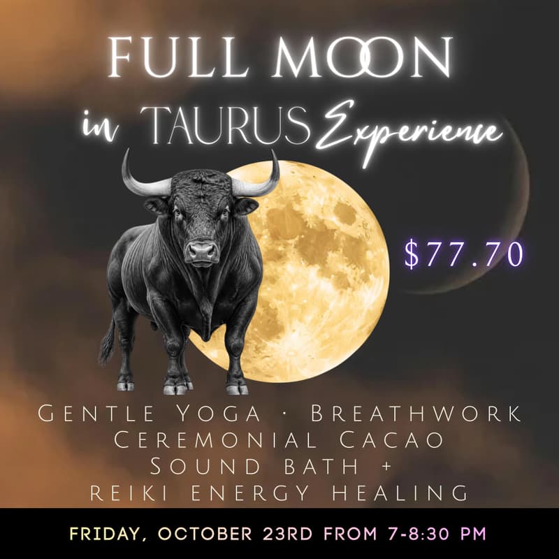 Cover Image for Full Moon in Taurus Experience