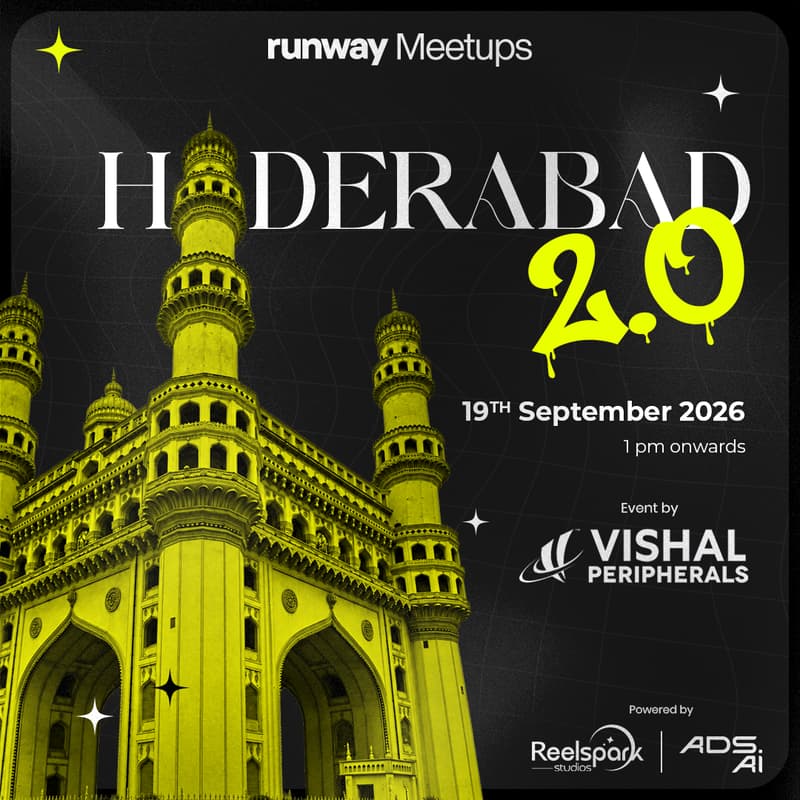 Cover Image for Runway Meetup – Hyderabad 2.0