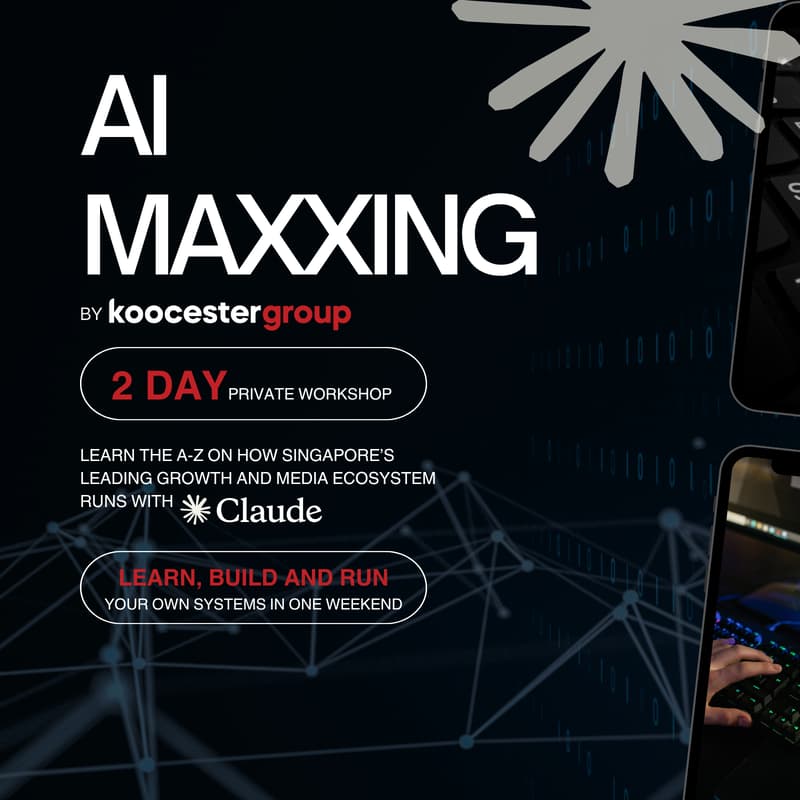 Cover Image for AI MAXXING : YOUR 2 DAY COMPREHENSIVE AI MASTERCLASS