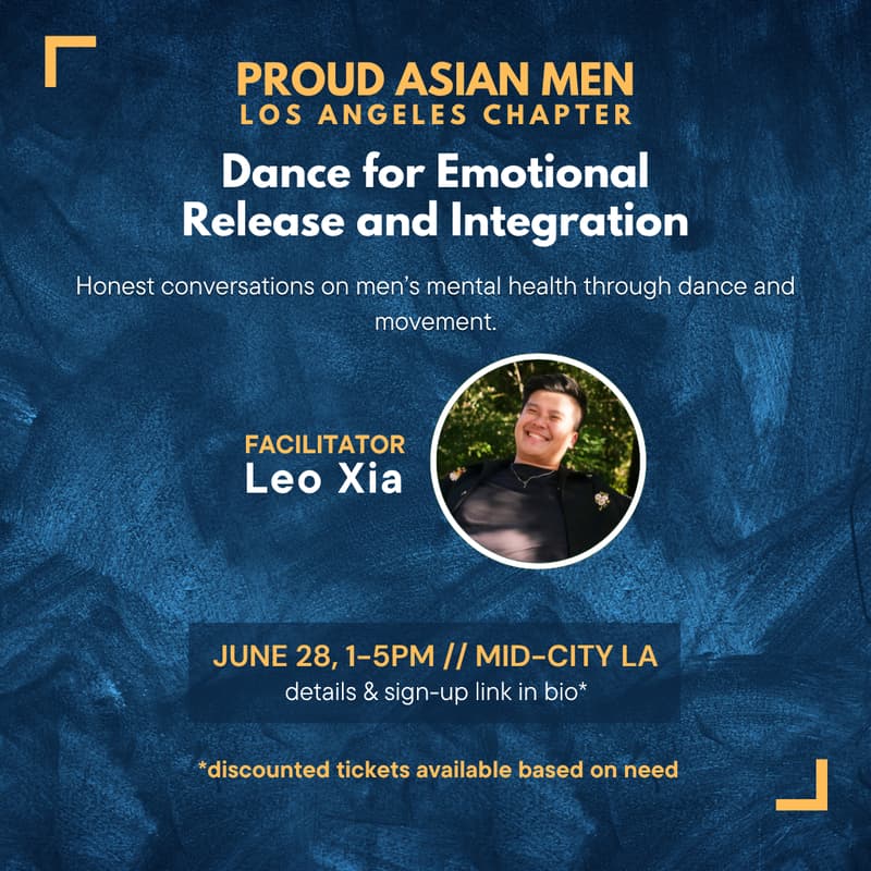 Cover Image for Dance for Emotional Release and Integration with Proud Asian Men
