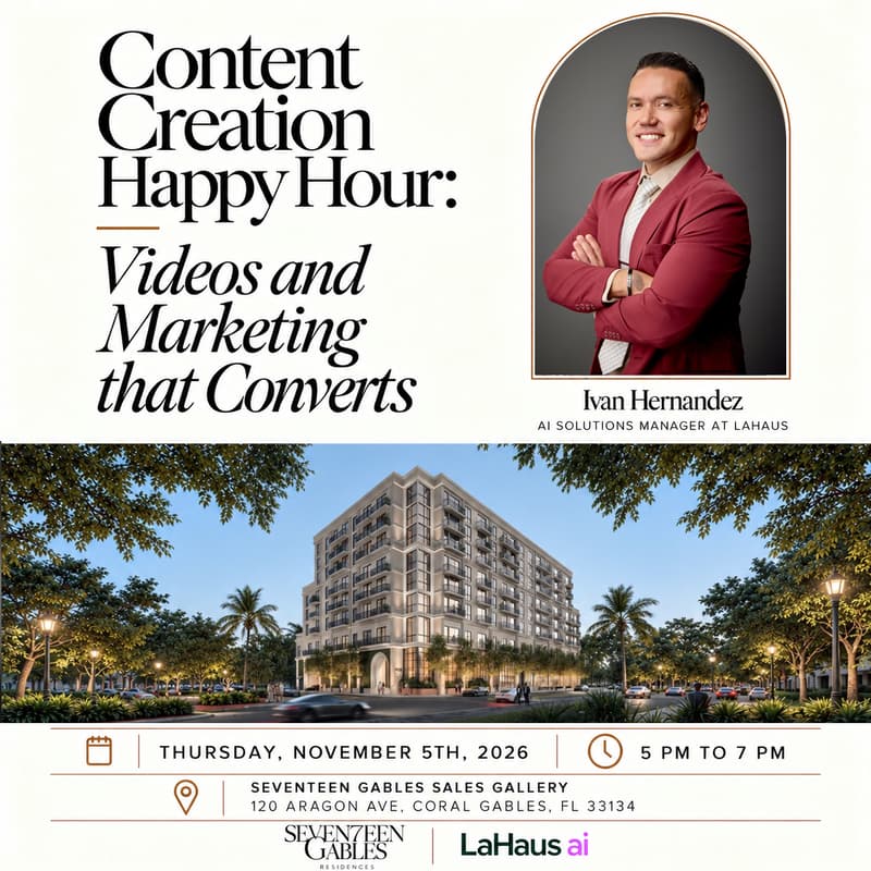Cover Image for Content Creation Happy Hour: Videos and Marketing that Converts