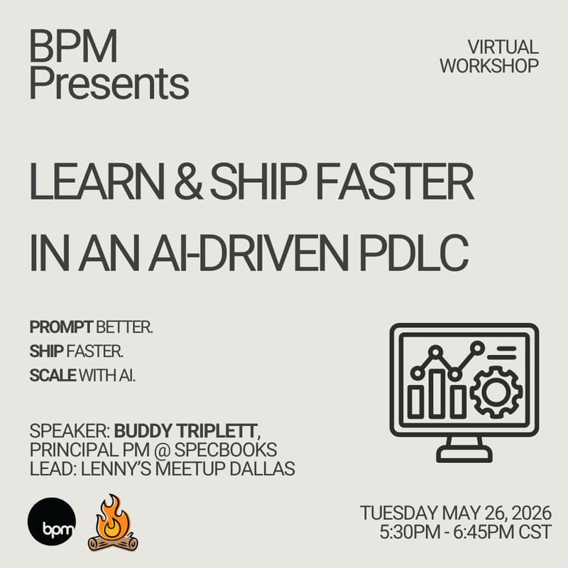 Cover Image for Claude Workshop: Learn & Ship Faster in An AI-Driven PDLC