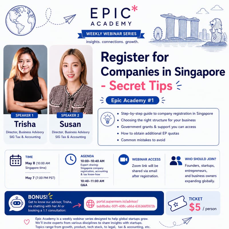 Cover Image for Tips for Starting a Company in Singapore