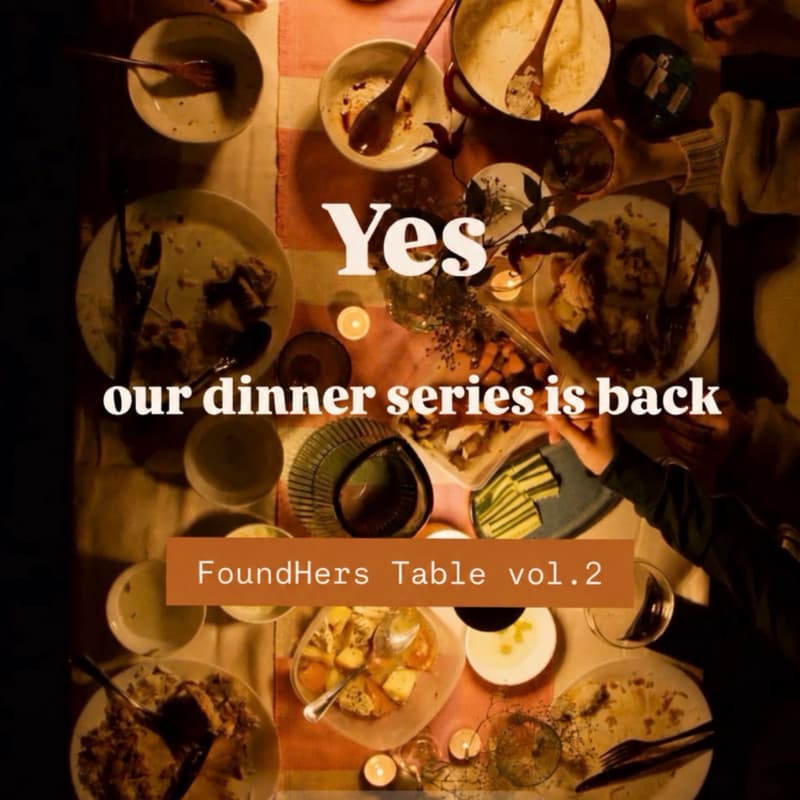 Cover Image for FoundHers Table #2: Dinner For Women Builders