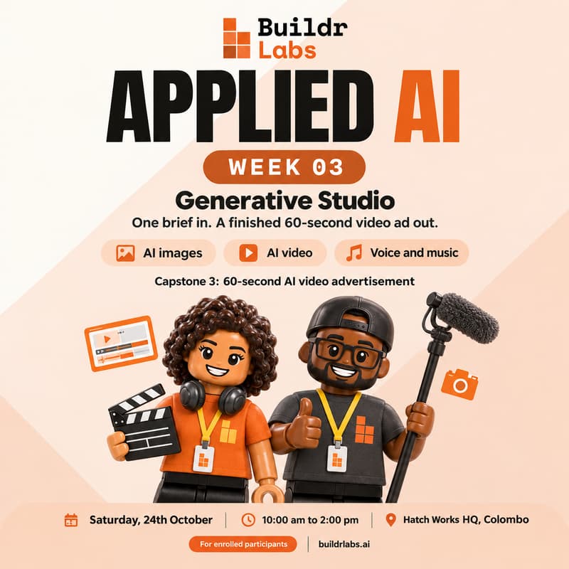 Cover Image for Applied AI Week 03: Generative Studio