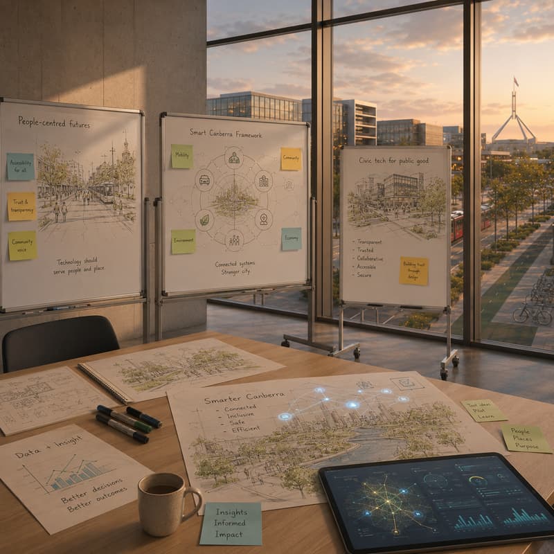 Cover Image for Smarter Canberra: Civic Tech for a Changing City Centre