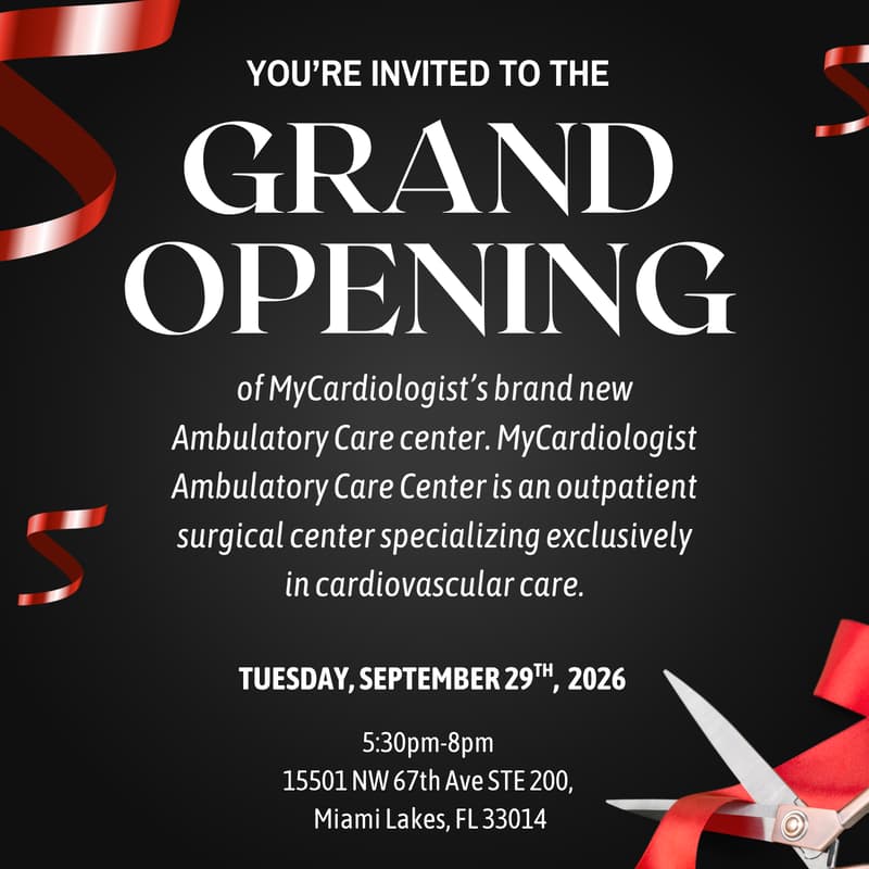 Cover Image for MyCardiologist Ambulatory Care Center Grand Opening