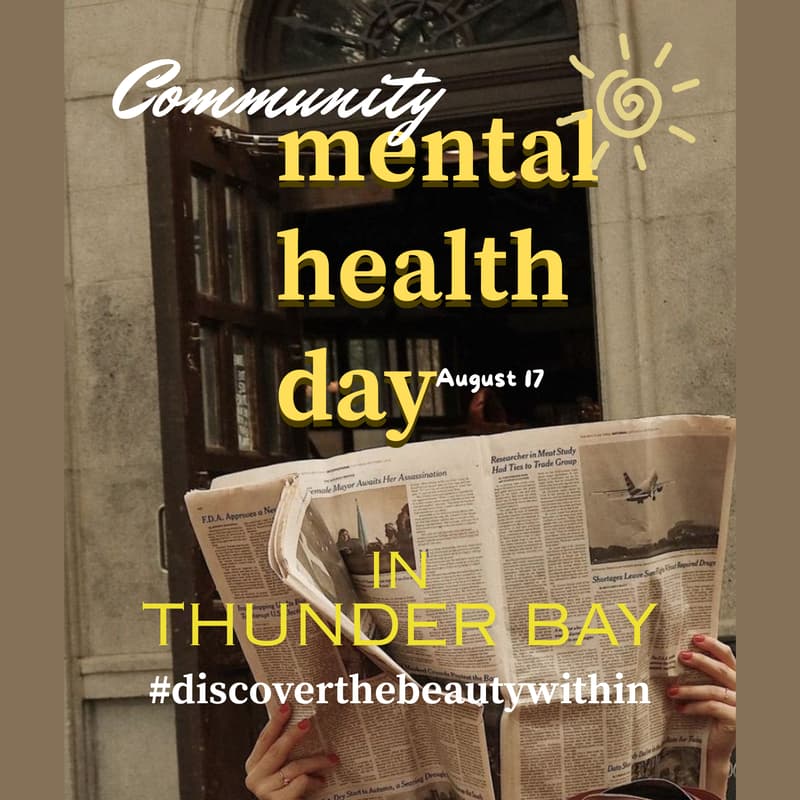 Cover Image for Community Mental Health Open House in Thunder Bay