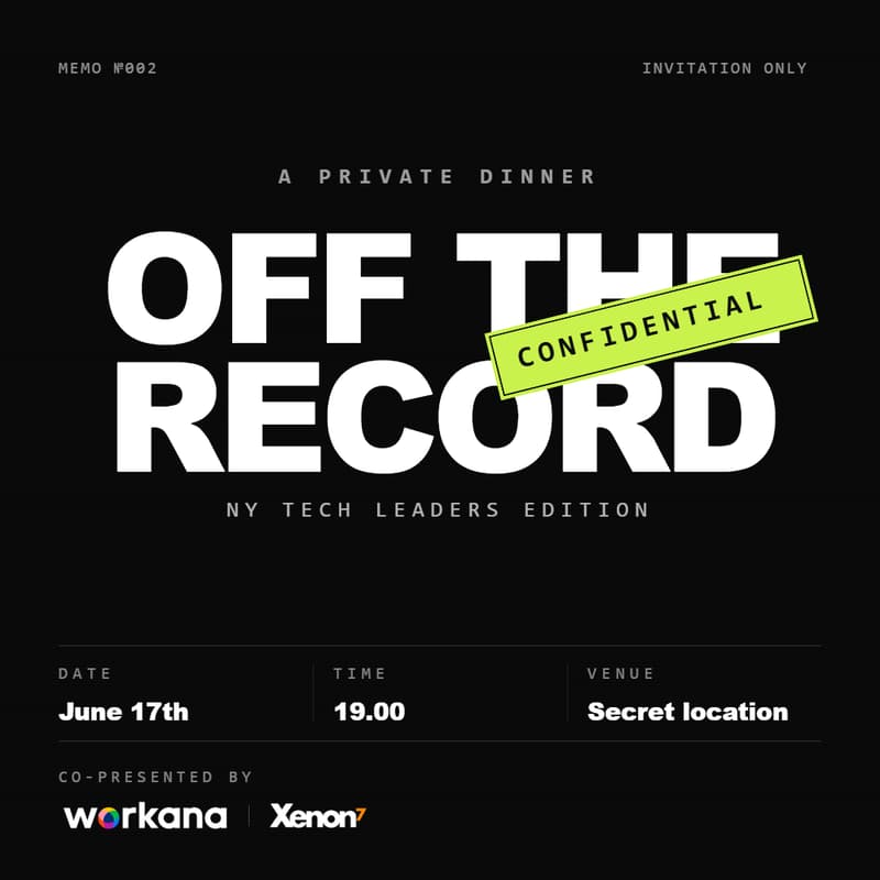 Cover Image for OFF The Record by Workana: NY Tech Leaders Edition