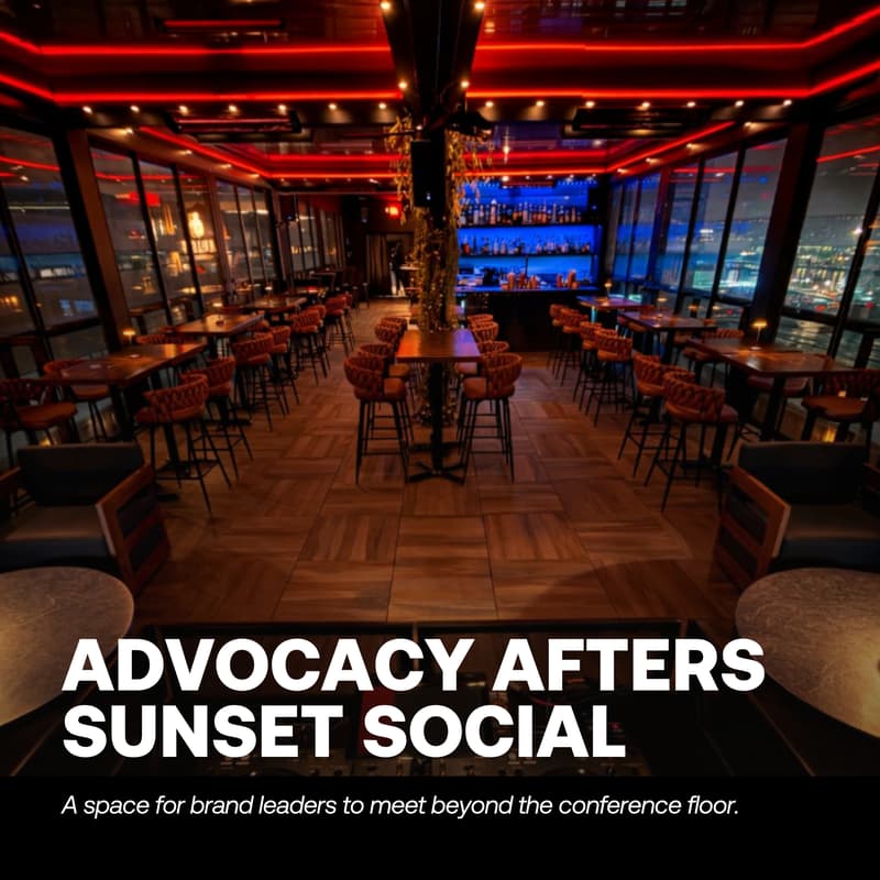 Cover Image for Advocacy Afters Sunset Social