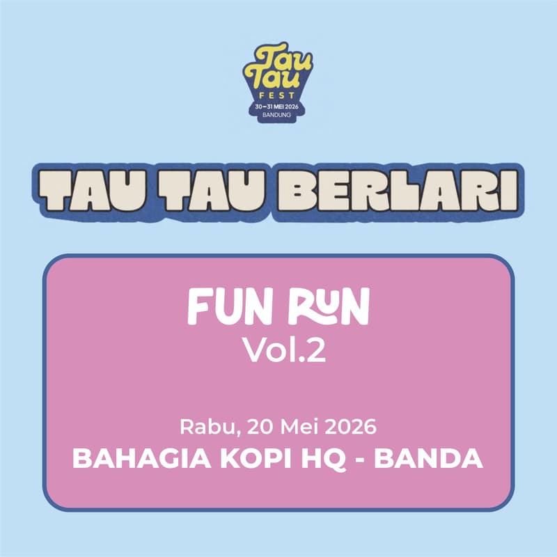 Cover Image for Tau Tau Berlari (FunRun) Vol.2