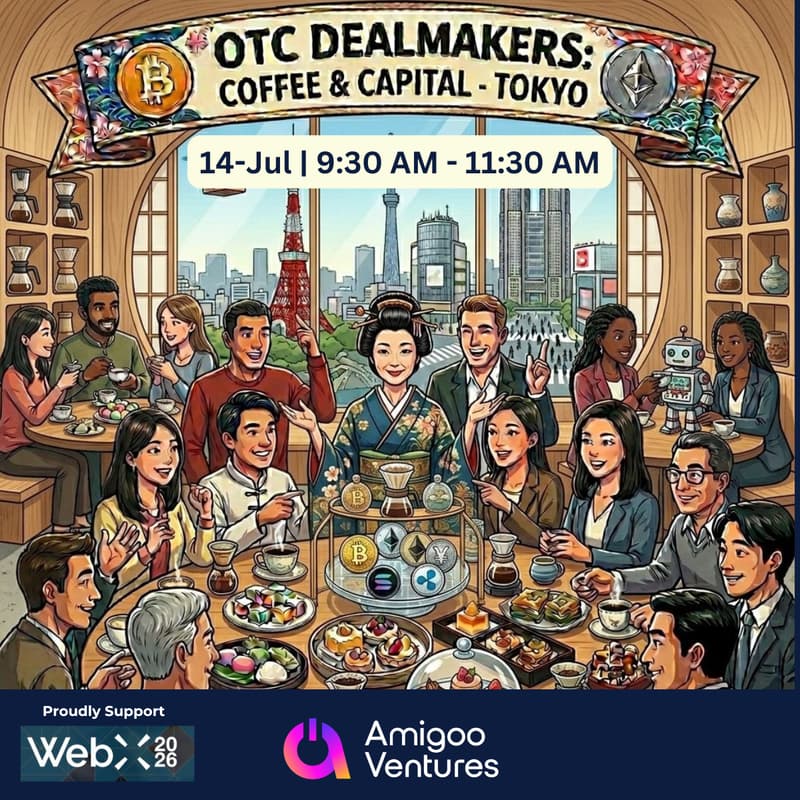 Cover Image for Amigoo Ventures - OTC Dealmakers: Coffee & Capital (WebX_Tokyo_2026)