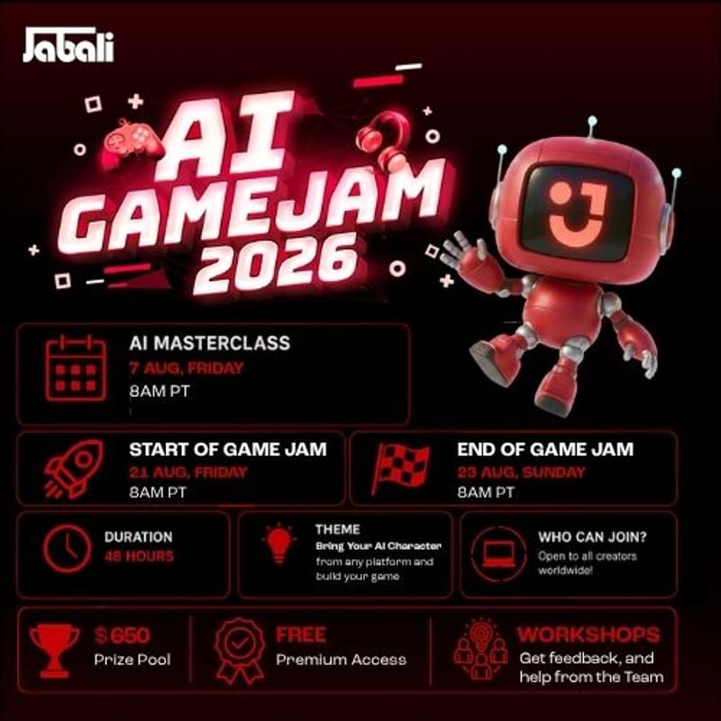 Cover Image for Jabali Bring your character AI Game Jam