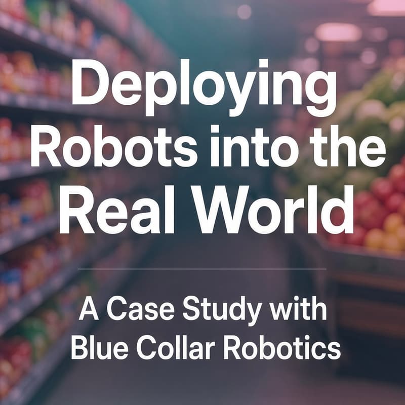 Cover Image for Deploying Robots into the Real World: A Case Study with Blue Collar Robotics