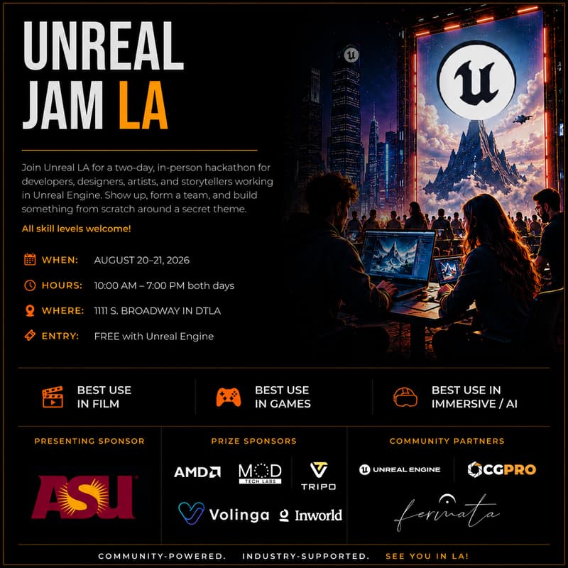 Cover Image for Unreal Jam LA 2026