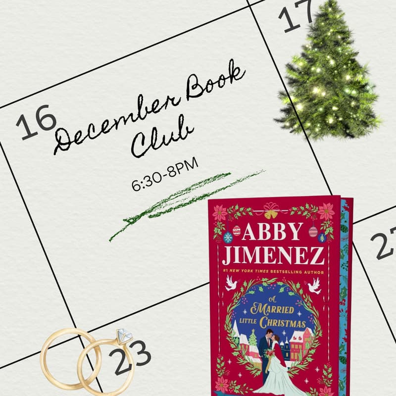 Cover Image for Juliet Books December Book Club & Private Shopping