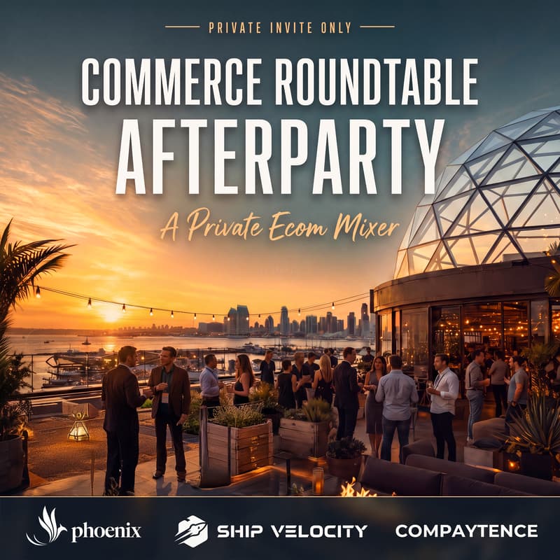 Cover Image for Commerce Roundtable Afterparty - Private Ecom Mixer