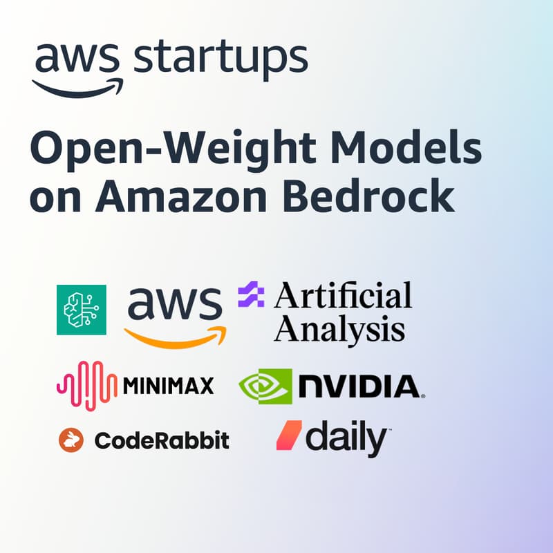 Cover Image for Open-Weight Models on Amazon Bedrock with Artificial Analysis, MiniMax, Nvidia and Startups