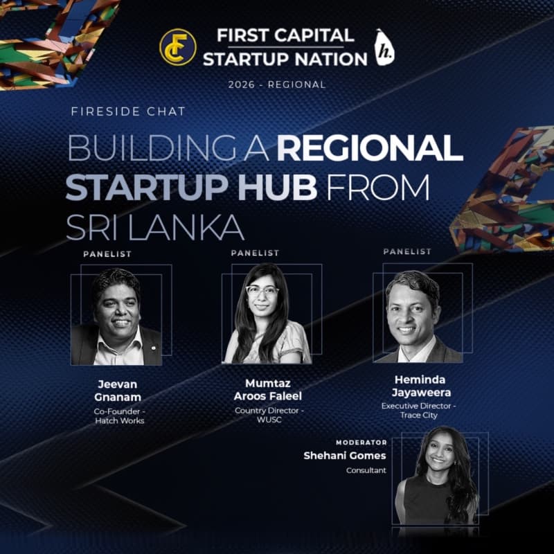 Cover Image for Fireside Chat - Building a Regional Startup Hub from Sri Lanka