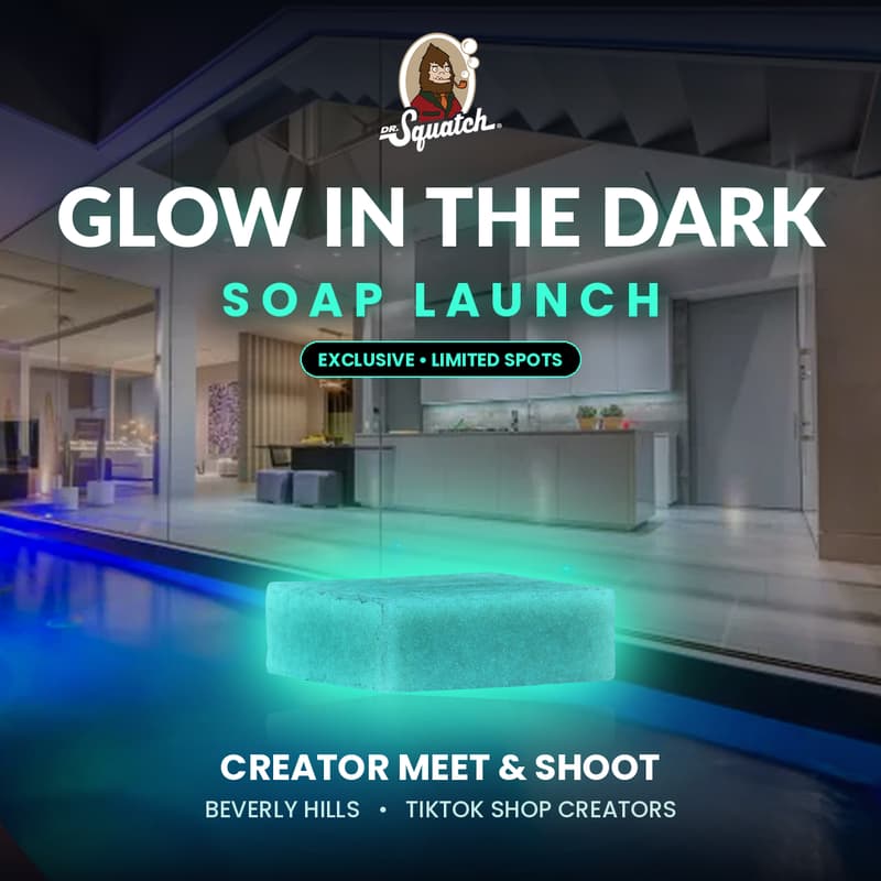 Cover Image for Dr. Squatch EXCLUSIVE Creator Meet and Shoot