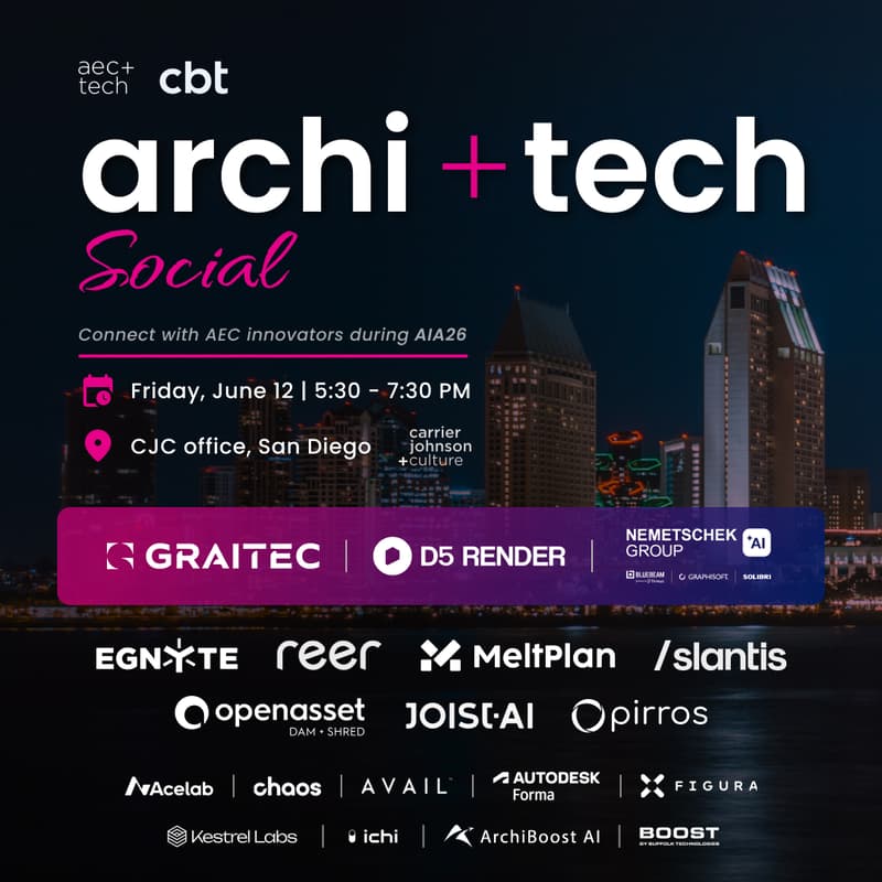 Cover Image for archi+tech Social Night