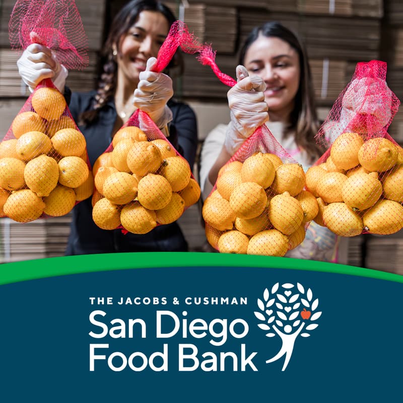 Cover Image for San Diego Food Bank Produce Gleaning & Food Recovery Volunteer Shift