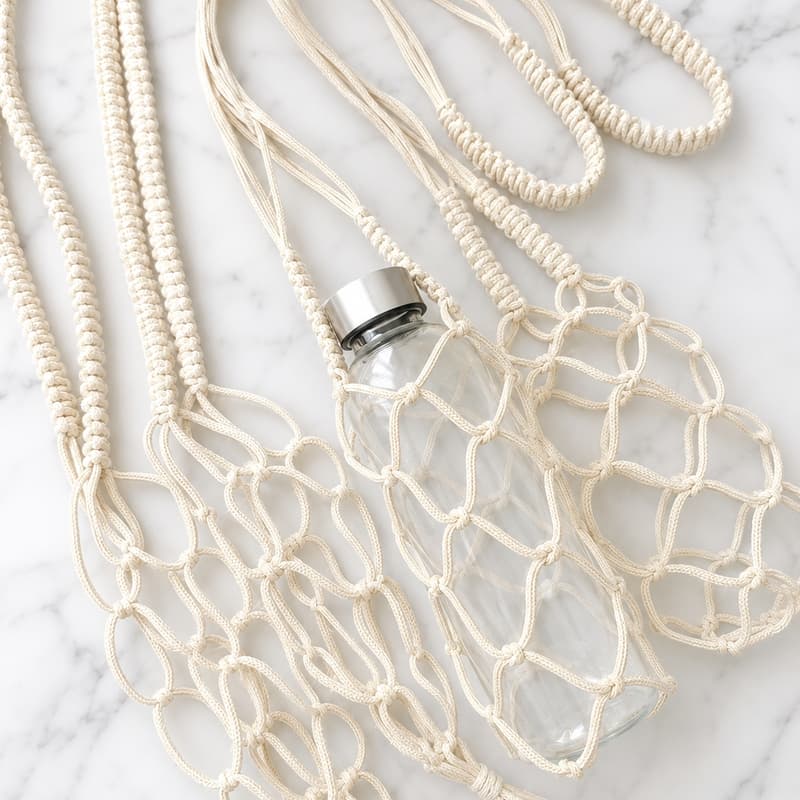 Cover Image for Macramé Bottle Holder