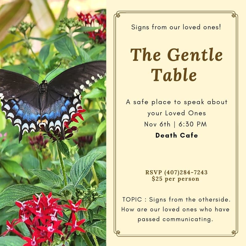 Cover Image for The Gentle Table (Death Cafe)