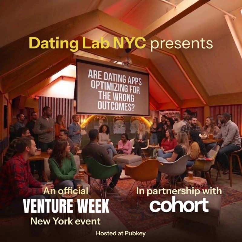 Cover Image for Dating Lab NYC presents: Are Dating Apps Optimizing for the Wrong Outcomes?