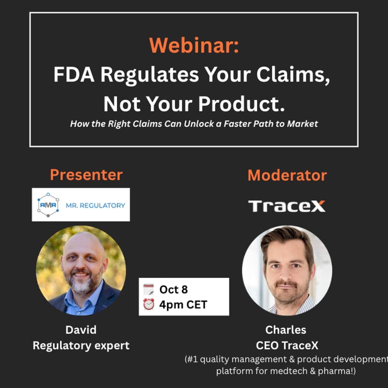 Cover Image for FDA Regulates Your Claims, Not Your Product.