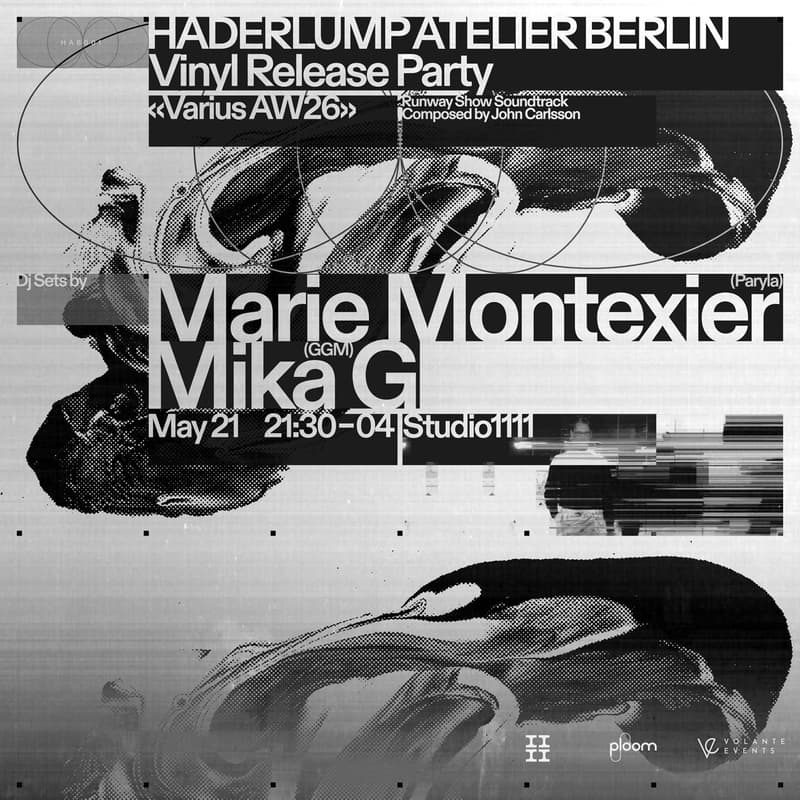 Cover Image for Vinyl Release Party by Haderlump Atelier Berlin.