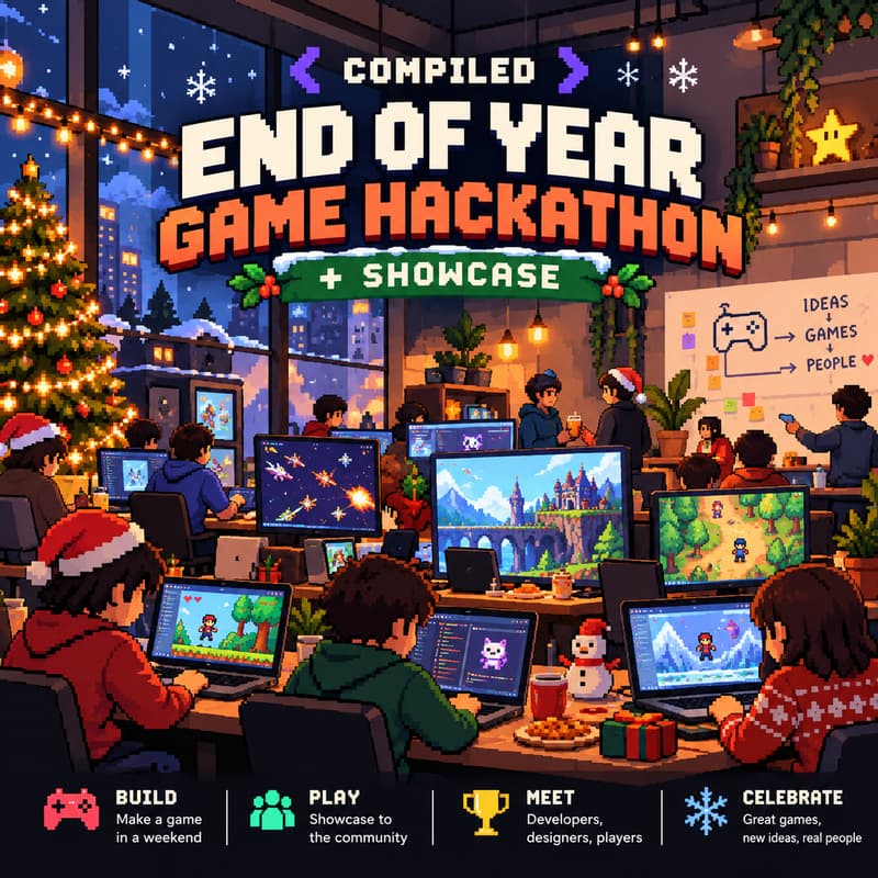 Cover Image for c0mpiled: Video Game Showcase!