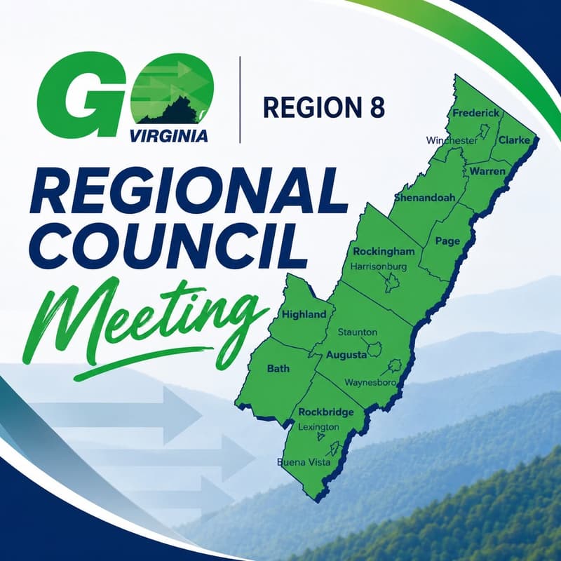 Cover Image for GO Virginia Region 8 Regional Council Meeting