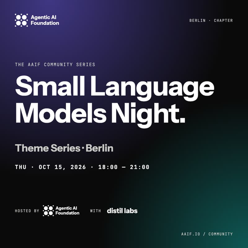 Cover Image for AAIF Berlin · Small Language Models Night