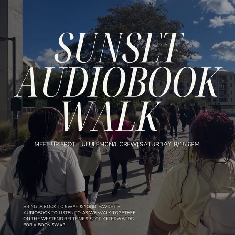 Cover Image for Sunset Audiobook Walk — Eastside Beltline