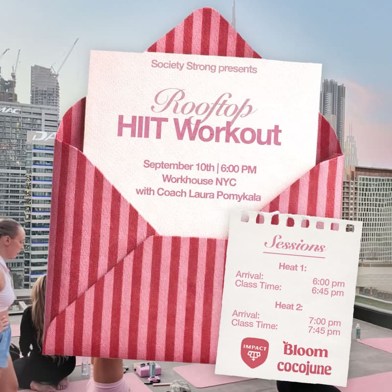 Cover Image for Society Strong Rooftop HIIT Workout